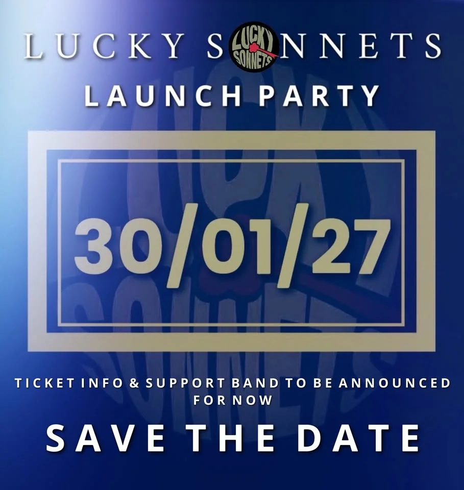 L U C K Y S O N N E T S - Launch party 2027