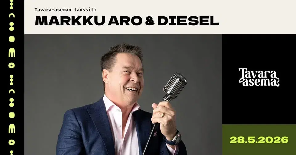 Tavara-aseman tanssit: Markku Aro & Diesel
