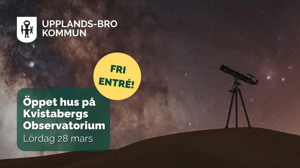 Öppet hus på Kvistabergs Observatorium