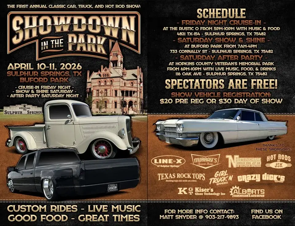 Showdown in the Park 1st Annual Car and Truck Show