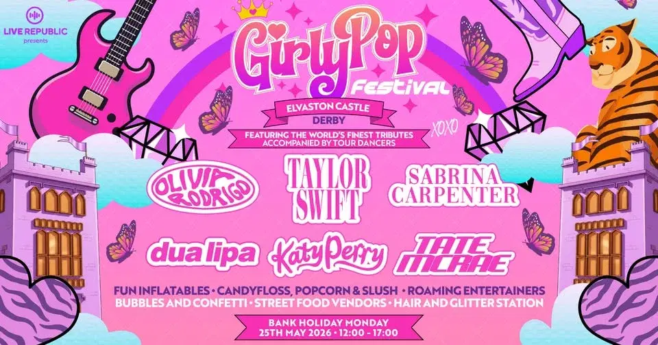 GirlyPop Live | Elvaston Castle, Derby