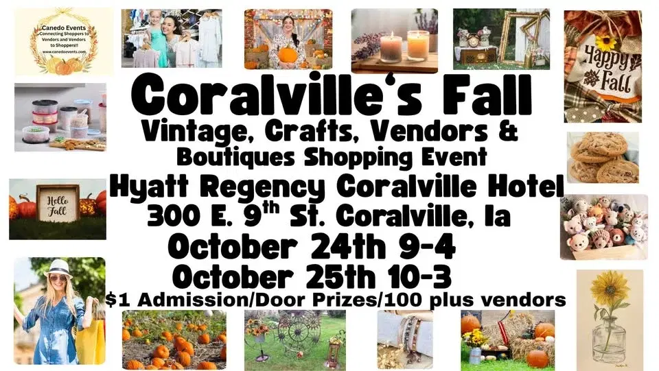 Coralville's Craft, Vendors, Boutique and More Shopping Event
