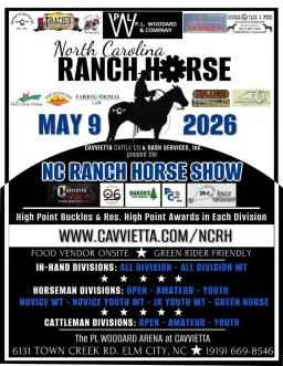 NC Ranch Horse Buckle Show