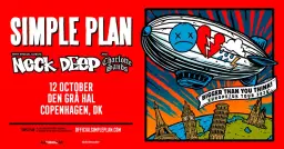 Simple Plan (+ special guests: Neck Deep and Charlotte Sands) - 12. oktober - Den Grå Hal