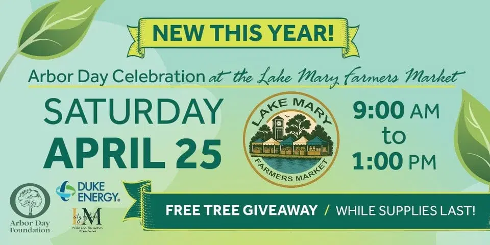 Park Party at the Farmers Market - Arbor Day Tree Giveaway - Presented by Duke Energy