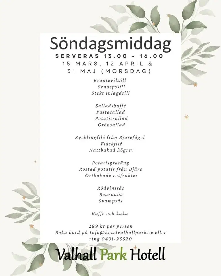 Söndagsmiddag