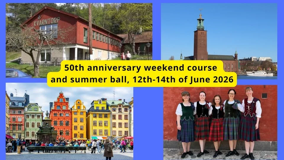 50th anniversary weekend course in Stockholm