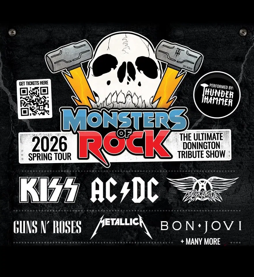 Thunder Hammer - Monsters Of Rock at The Motorsport Lounge, Llandudno