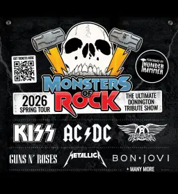 Thunder Hammer - Monsters Of Rock at The Motorsport Lounge, Llandudno