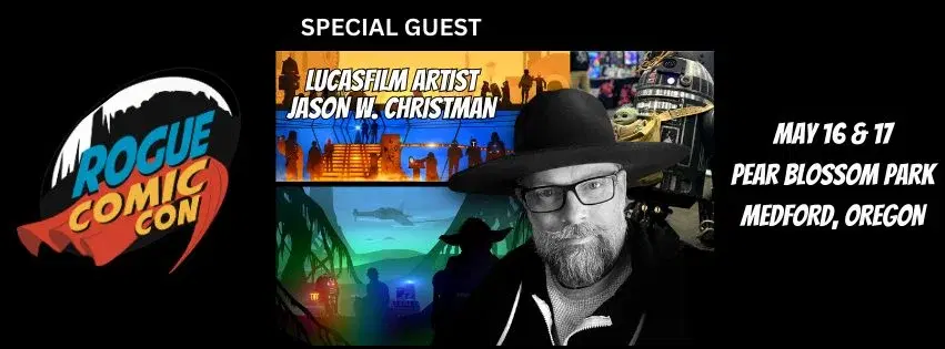 Jason Christman - Lucasfilm Artist at Rogue Comic Con