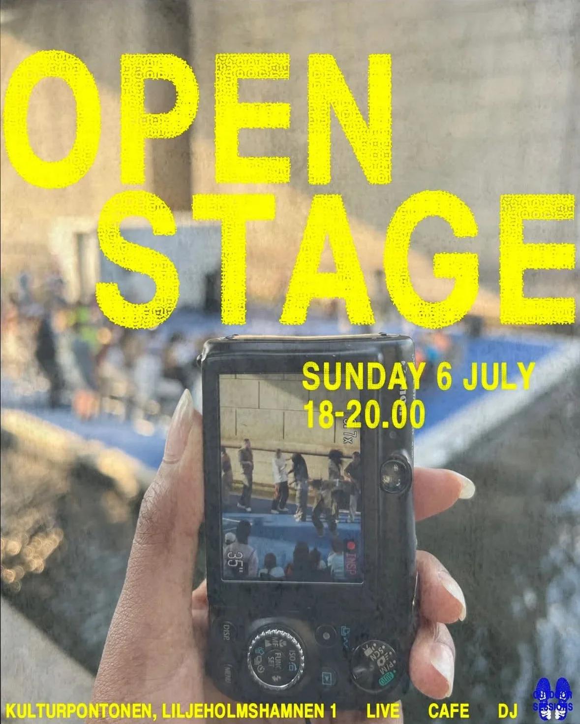 🌟 OPEN STAGE 🎤✨