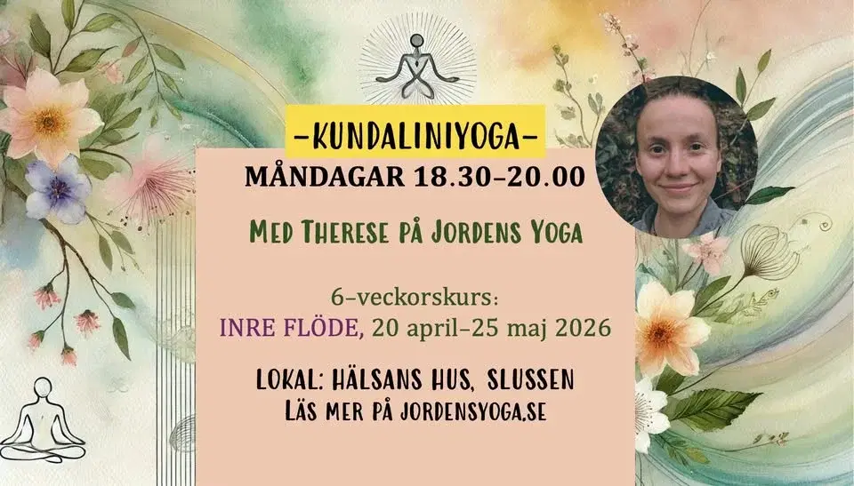 Kundaliniyoga med Therese, 6-veckorskurs, Stockholm