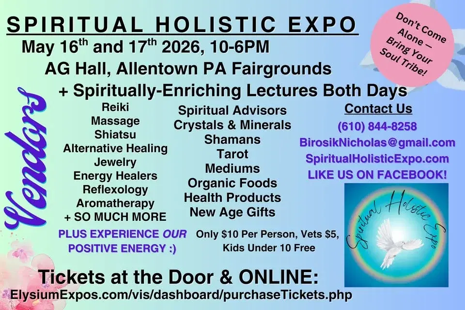 41st Annual Spring Spiritual Holistic Expo