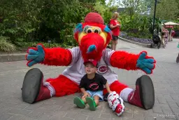 Reds Day at the Zoo