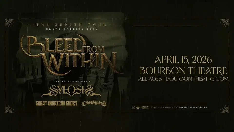 Bleed From Within w/ Sylosis, Great American Ghost and Life Cycles at Bourbon Theatre
