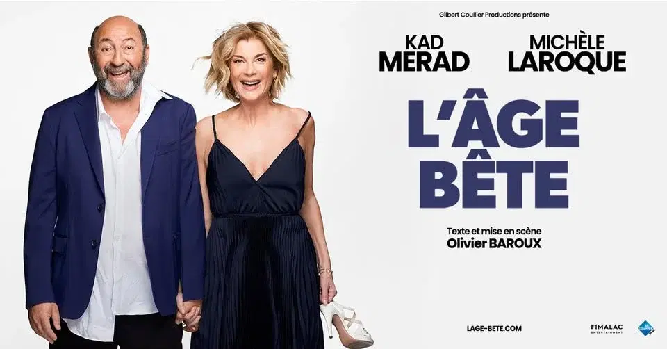 L'ÂGE BÊTE - Michèle Laroque & Kad Merad • Forest National, Bruxelles