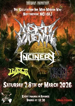 Mörti Viventi + Incinery + Leader + Tyrant Death