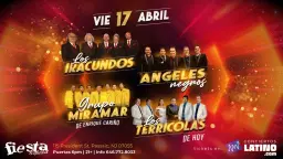 Los Iracundos, Angeles Negros, Miramar y Terricolas en New Jersey