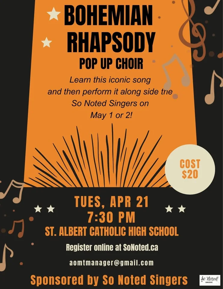 Bohemian Rhapsody Pop Up Choir