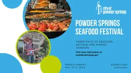 Powder Springs Seafood Festival