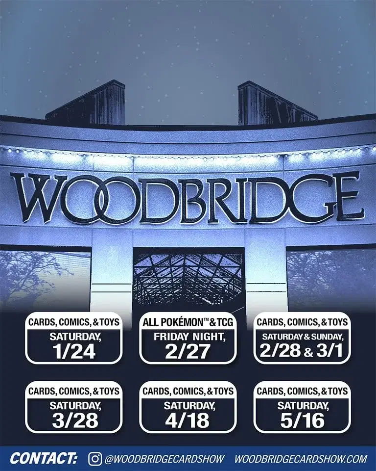 The Mall Show at Woodbridge Center • Sat. April 18 • Cards, Comics, & Toys • Pokémon Action Figures