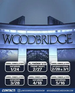 The Mall Show at Woodbridge Center • Sat. April 18 • Cards, Comics, & Toys • Pokémon Action Figures