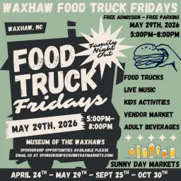 Waxhaw Food Truck Friday (May 29th)
