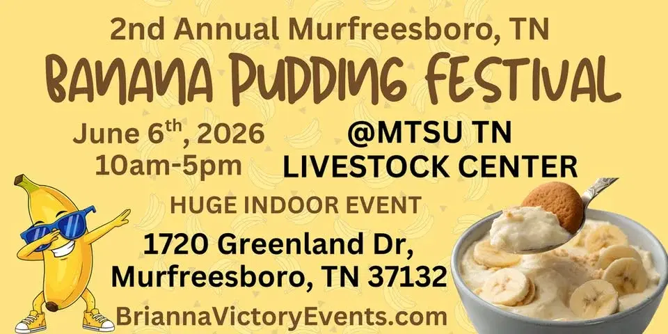 2nd Annual Murfreesboro Banana Pudding Festival