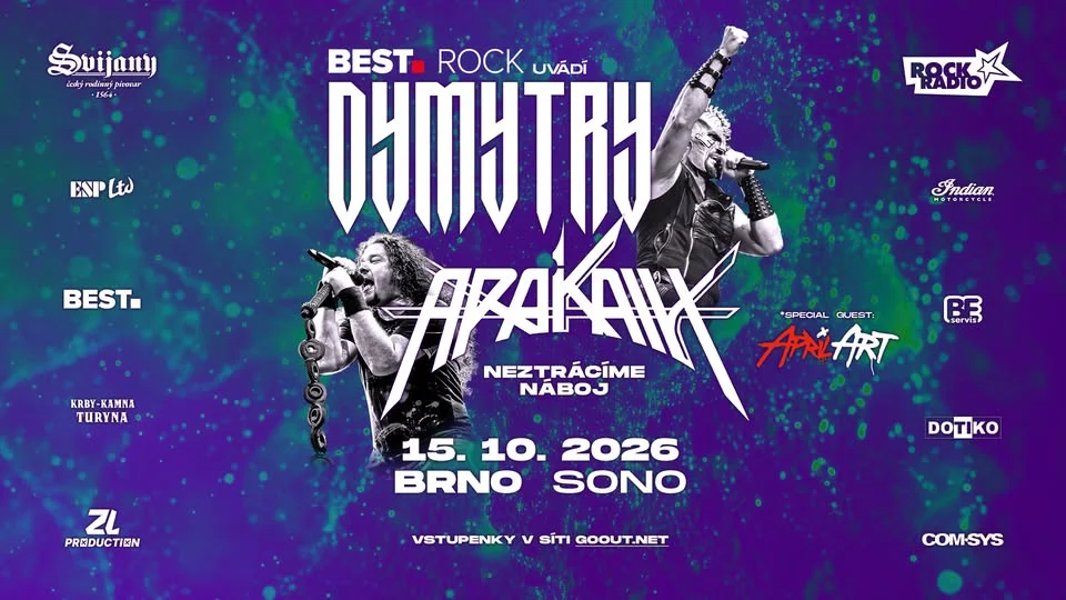 Dymytry & Arakain | BEST ROCK TOUR 2026 | Brno