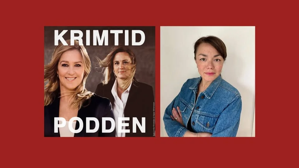Krimtidpodden, gäst idag är Rebecka Leffler
