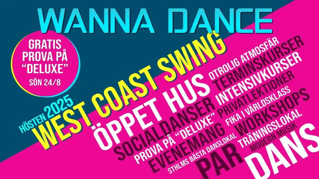 ๐ Wanna Dance - Gratis West Coast Swing @ EPIC Studios