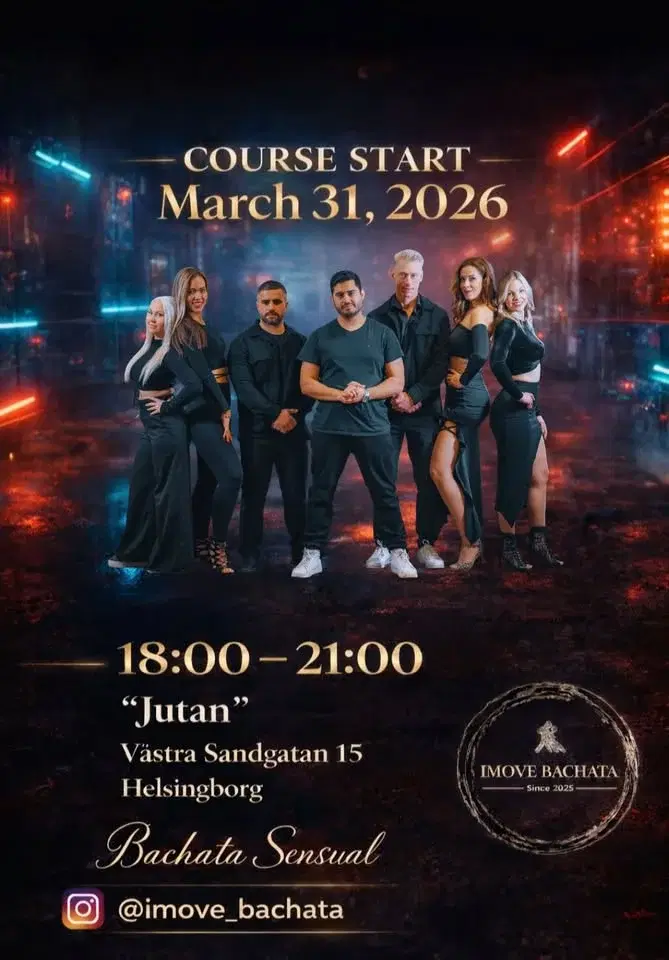 COURSE START: March 31 ✨️TRY FOR FREE✨️ Bachata Sensual
