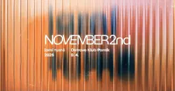 NOVEMBER 2ND • OSTRAVA • KLUB PARNÍK • 9. 4. 2026