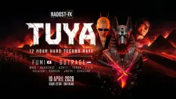 TUYA • 12 HOUR HARD TECHNO RAVE • RADOST FX • 10.4.2026