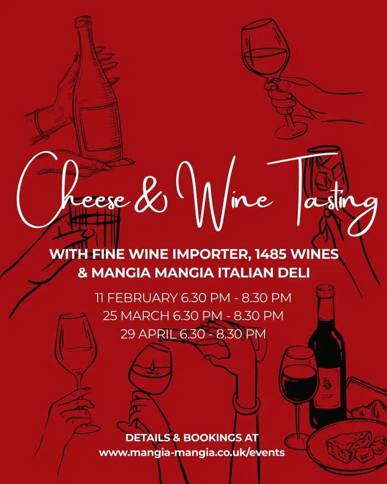 Italian Cheese & Wine Tasting