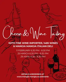 Italian Cheese & Wine Tasting
