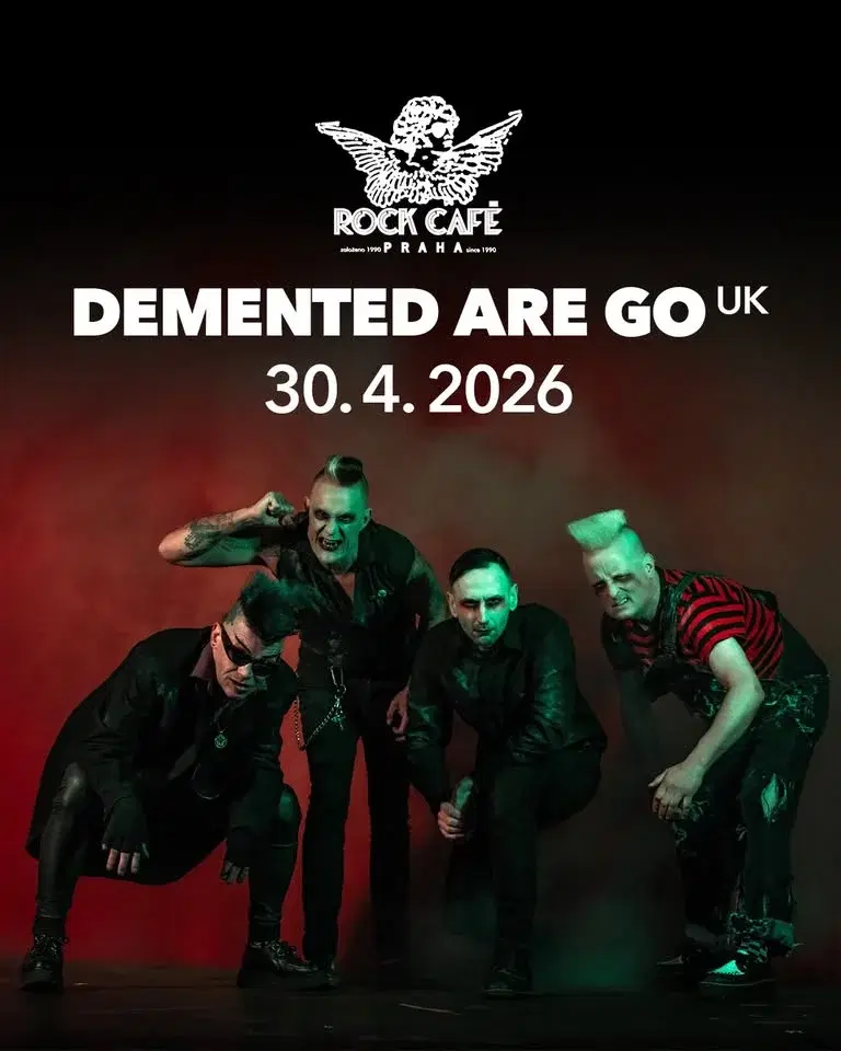 Psycho čarodky: Demented Are Go (UK) + special guest: The Gangnails | Rock Café Prague