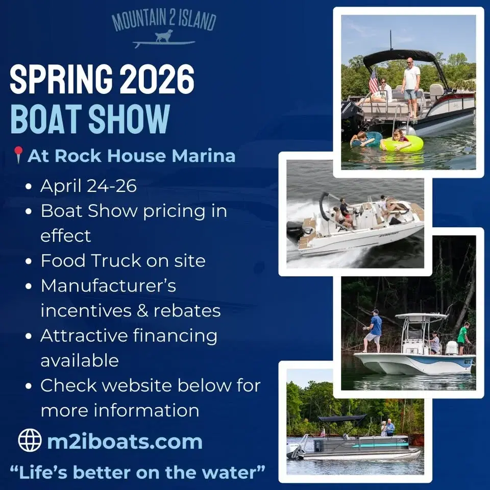 Spring 2026 Boat Show @M2I at Rockhouse Marina