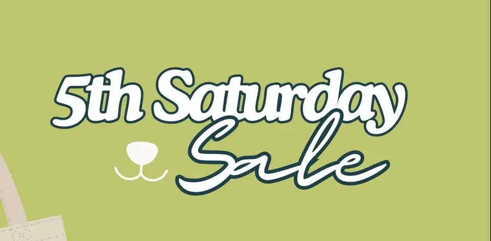 5th Saturday Sale
