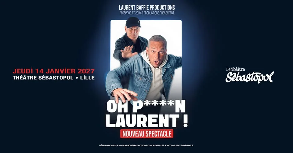 Laurent Baffie · Théâtre Sébastopol, Lille · 14/01/27
