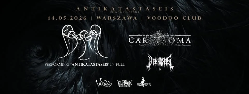 ABYSSAL (UK) + CARCINOMA (UK) + DEKADENS (PL) | 14.05 | WARSZAWA | VOODOO