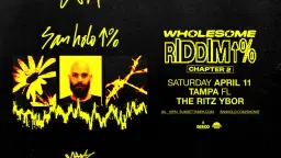 San Holo: Wholesome Riddim - Sunset Saturdays - Tampa, FL
