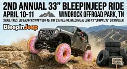 BleepinJeep's 2nd Annual 33" Ride - 2026