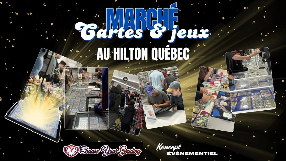 Marché Cartes & Jeux de la ville de Québec