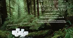 FREE Sounds In A Forest Crystal Bowl Sound Bath - A Multi-Sensory Immersion