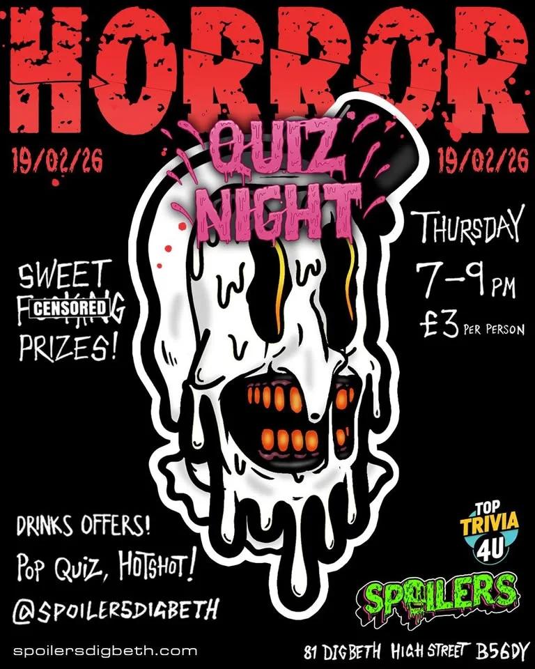 Horror Themed Quiz