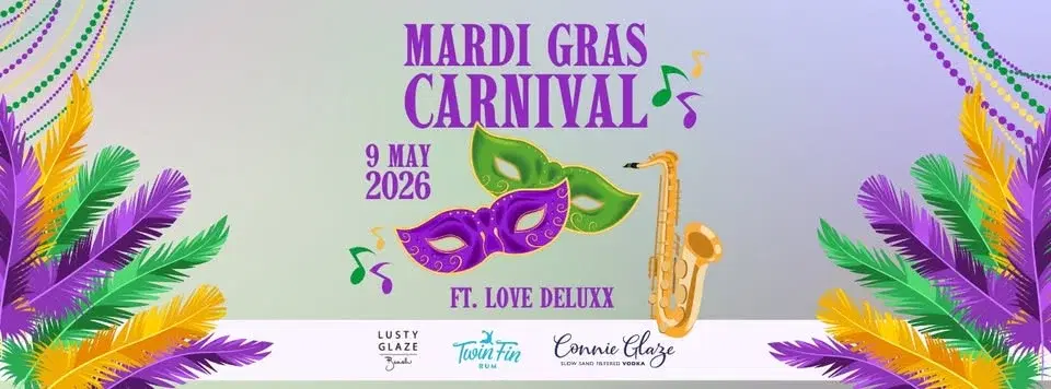 Mardi Gras Carnival ft Love Deluxx | Lusty Glaze Beach