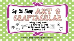 Spring Sip And Shop