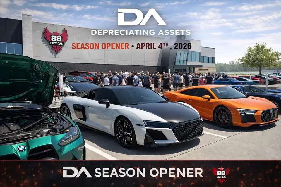 DA Season Opener Car Show at 88 Tactical (Saturday, April 4)