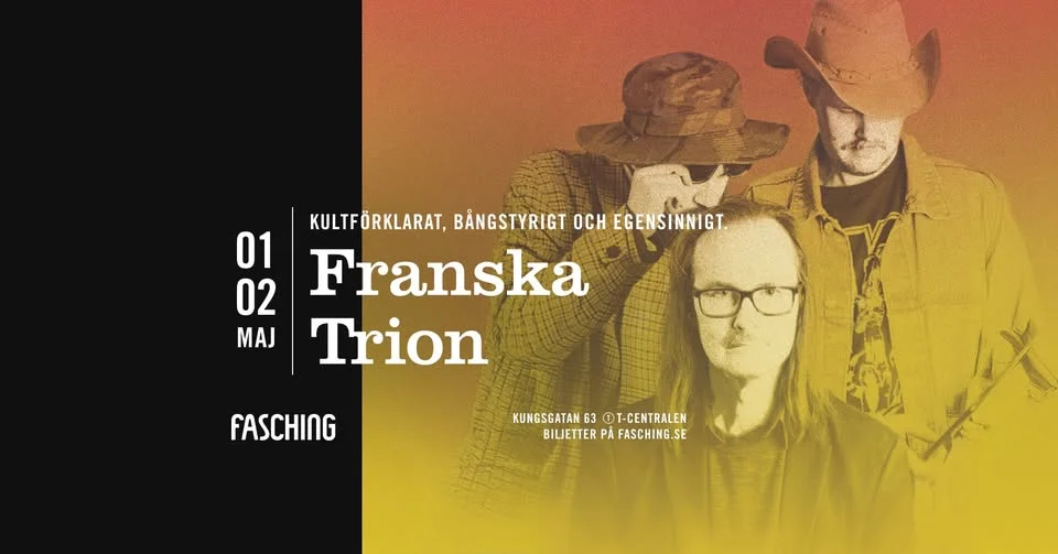 Franska Trion | Fasching, Stockholm